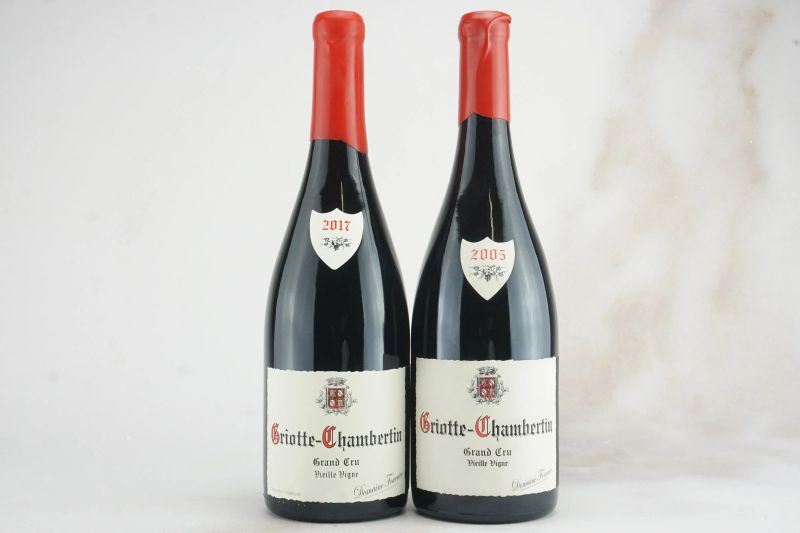 Griotte-Chambertin Vieille Vigne Domaine Fourrier  - Asta L'Armonia del Tempo | VINI PREGIATI E DA COLLEZIONE - Pandolfini Casa d'Aste