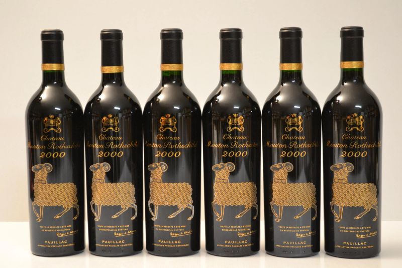 Chateau Mouton Rothschild 2000  - Auction the excellence of italian and international wines from selected cellars - Pandolfini Casa d'Aste