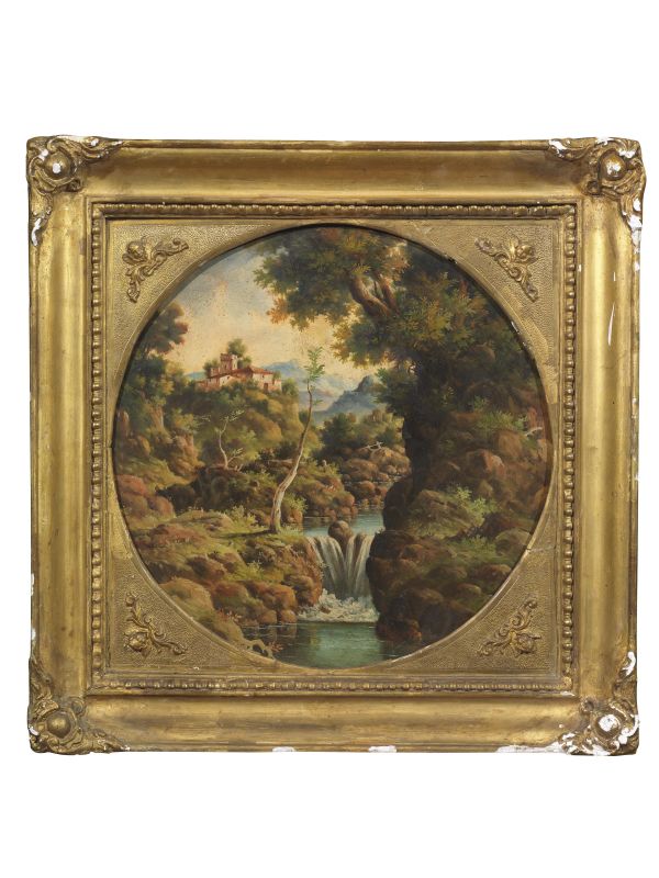      Scuola italiana, sec. XIX   - Auction TIMED AUCTION | 19TH AND 20TH CENTURY PAINTINGS AND DRAWINGS - Pandolfini Casa d'Aste