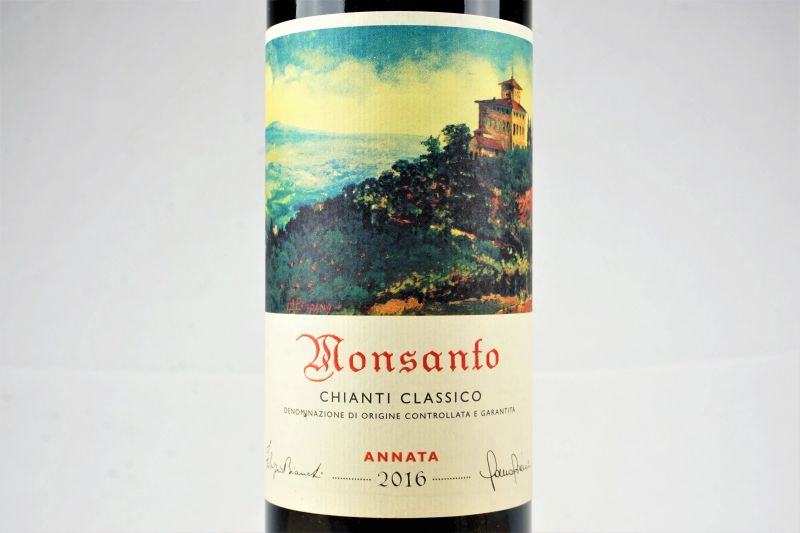      Chianti Classico Monsanto 2016   - Auction ONLINE AUCTION | Smart Wine & Spirits - Pandolfini Casa d'Aste