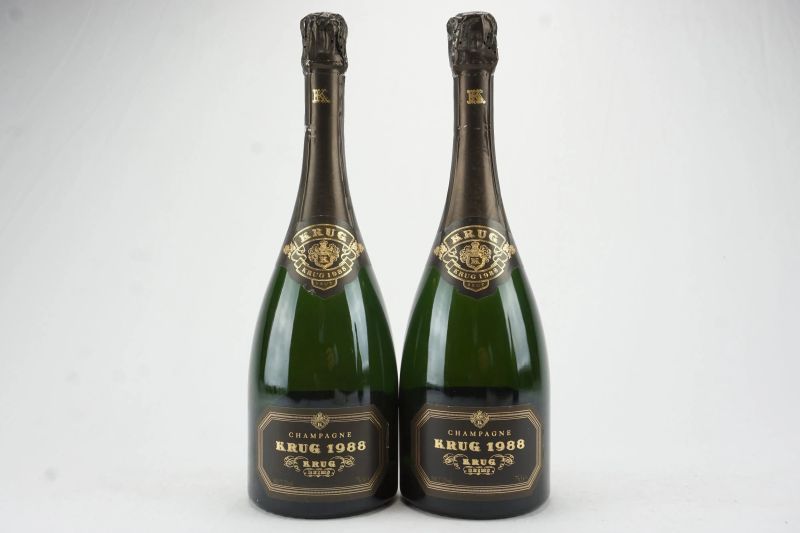      Krug 1988   - Auction The Art of Collecting - Italian and French wines from selected cellars - Pandolfini Casa d'Aste