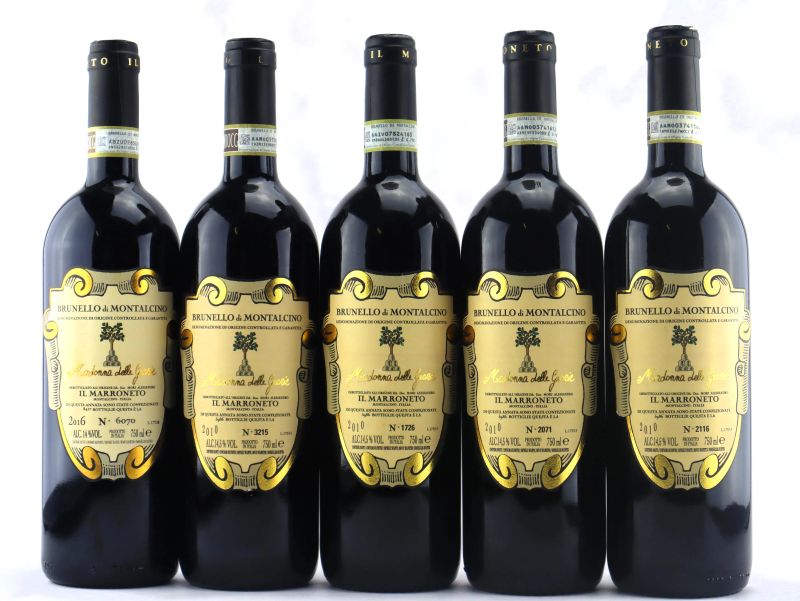 



Brunello di Montalcino Madonna delle Grazie Il Marroneto 2016  - Asta Vini Pregiati da una Ricercata Collezione - Pandolfini Casa d'Aste