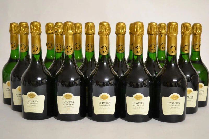 Comtes de Champagne Blanc de Blancs Taittinger 1999  - Auction The passion of a life. A selection of fine wines from the Cellar of the Marcucci. - Pandolfini Casa d'Aste