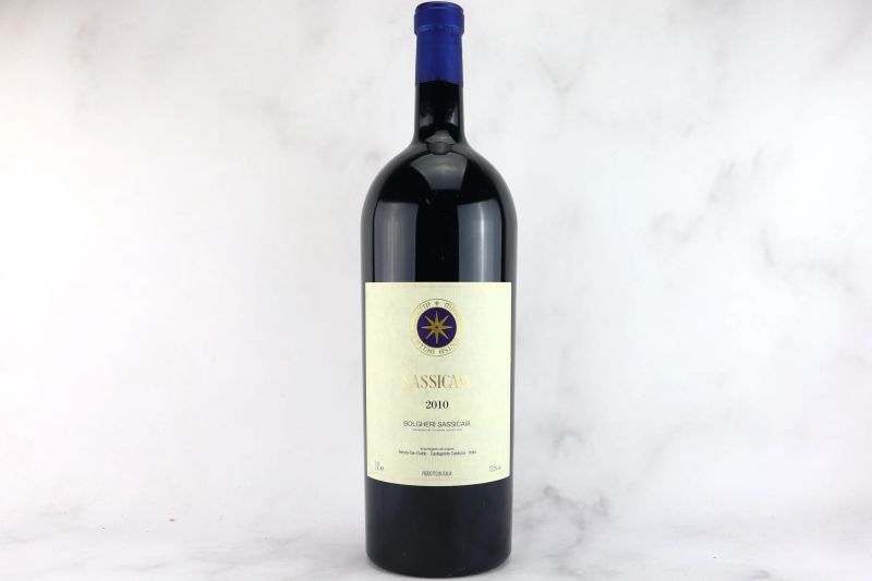 



Sassicaia Tenuta San Guido 2010  - Auction MATERIA - Fine and Rare Wine - Pandolfini Casa d'Aste