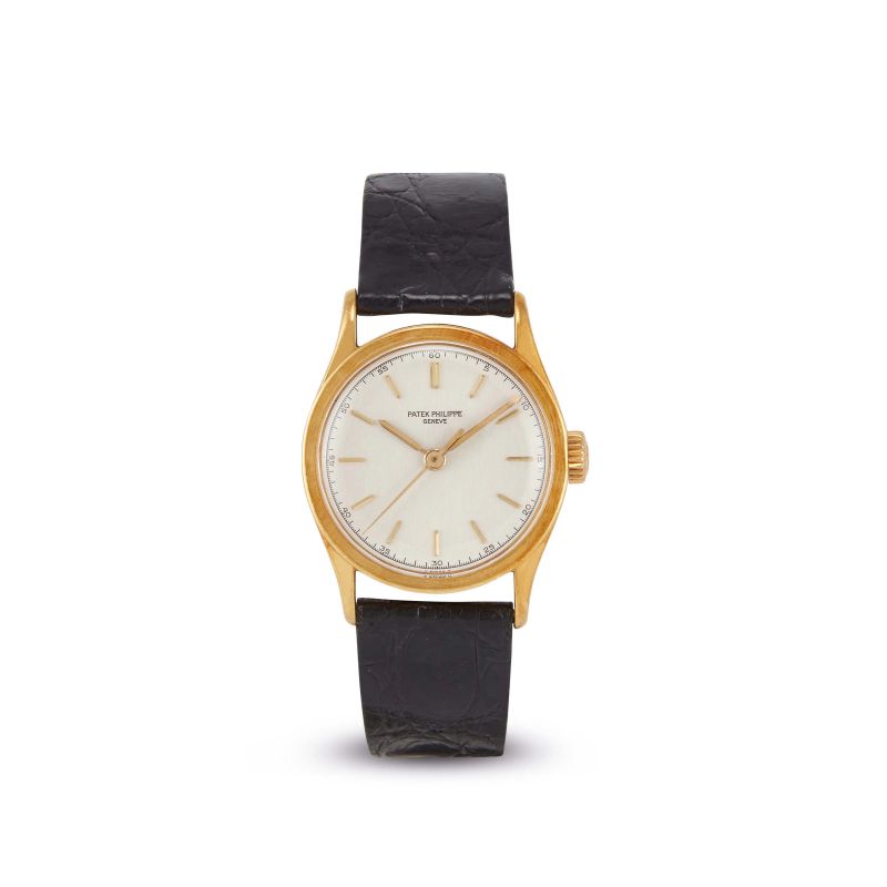 Patek Philippe : PATEK PHILIPPE REF. 2457 YELLOW GOLD WRISTWATCH N. 3097XX  - Auction WATCHES - Pandolfini Casa d'Aste