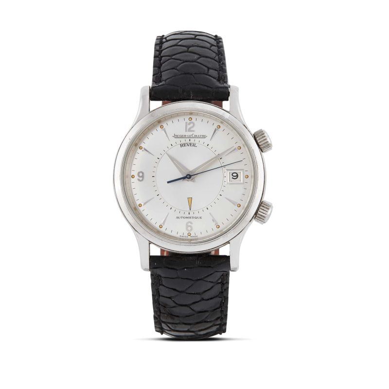 Jaeger Le Coultre : 



JAEGER LECOULTRE MASTER REVEIL REF. 141.8.97 STAINLESS STEEL WRISTWATCH N.03XX  - Auction WRISTWATCHES - Pandolfini Casa d'Aste