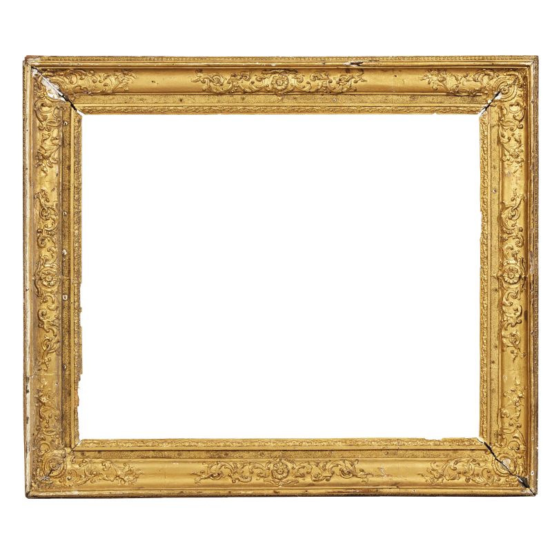 A FRENCH FRAME, 18TH CENTURY  - Auction ONLINE AUCTION | CORNICI D'EPOCA E IN STILE ANTICO - Pandolfini Casa d'Aste