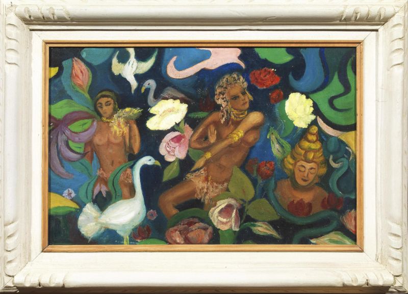 Maria Mikhailovna Sinjakova Urecina  - Auction TIMED AUCTION | PAINTINGS, FURNITURE AND WORKS OF ART - Pandolfini Casa d'Aste