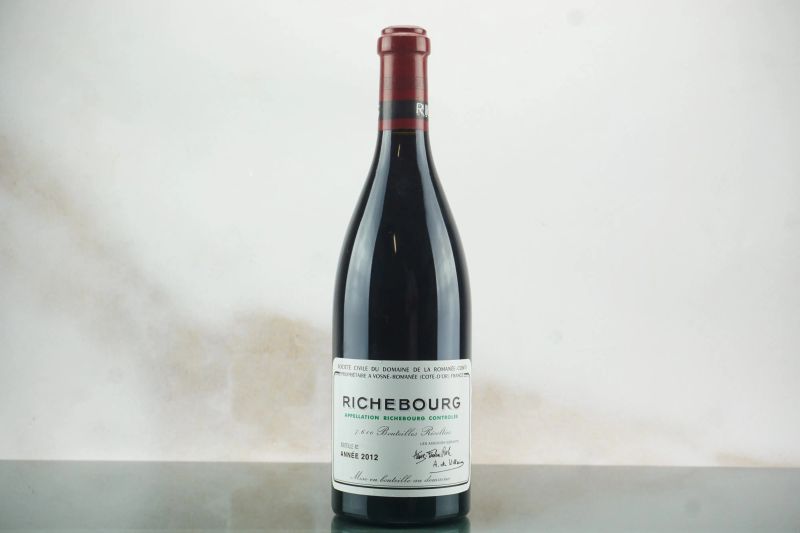 Richebourg Domaine de la Roman&eacute;e Conti 2012  - Auction LA RAFFINATEZZA DELLA COMPLESSITA' - Fine and Rare Wine - Pandolfini Casa d'Aste