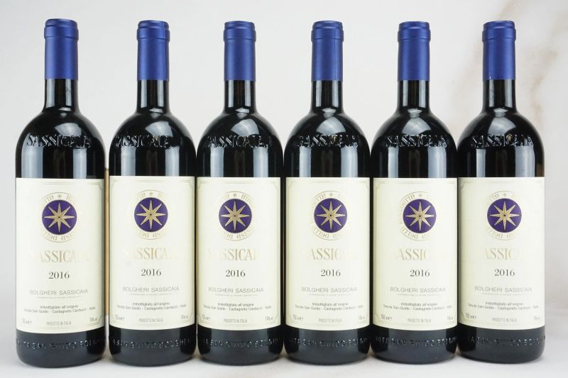 Sassicaia Tenuta San Guido 2016  - Asta L'Armonia del Tempo | VINI PREGIATI E DA COLLEZIONE - Pandolfini Casa d'Aste