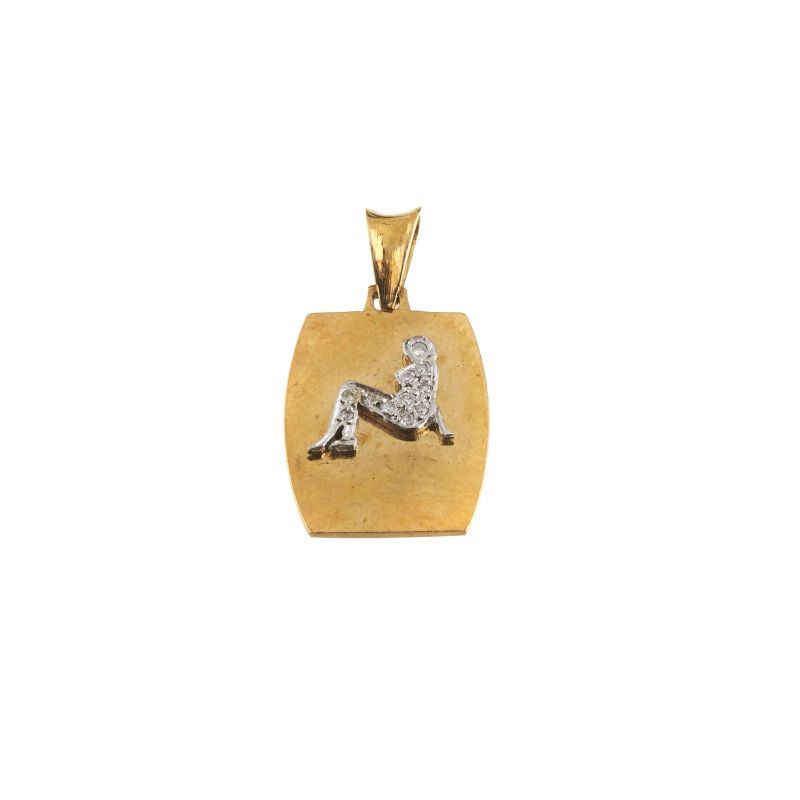 



CHARM IN 18KT TWO TONE GOLD  - Auction JEWELS - Pandolfini Casa d'Aste