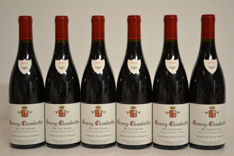 Gevrey-Chambertin Mes Cinq Terroirs Domaine Denis Mortet 2016  - Auction  An Exceptional Selection of International Wines and Spirits from Private Collections - Pandolfini Casa d'Aste