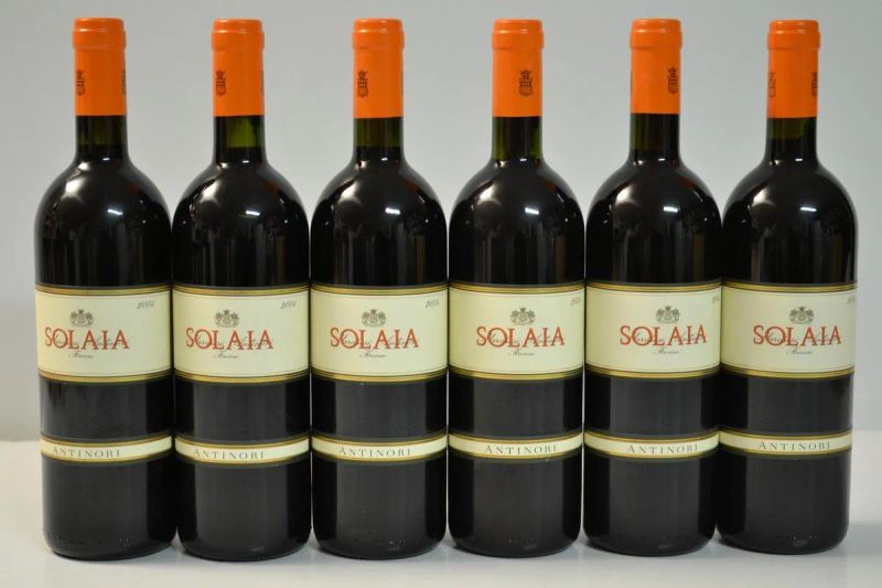 Solaia Antinori 2004  - Auction Fine Wines from Important Private Italian Cellars - Pandolfini Casa d'Aste