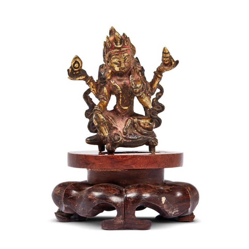 



DIVINITA', CINA, DINASTIA QING, SEC. XVIII  - Asta Asian Art | 东方艺术 - Pandolfini Casa d'Aste