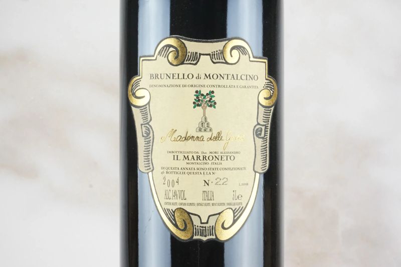 Brunello di Montalcino Madonna delle Grazie Il Marroneto 2004               - Asta Smart Wine 2.0 | Asta Online - Pandolfini Casa d'Aste