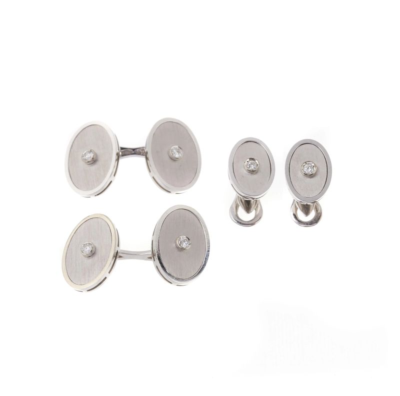 



SET DA SPARATO CON DIAMANTI  - Asta GIOIELLI - Pandolfini Casa d'Aste