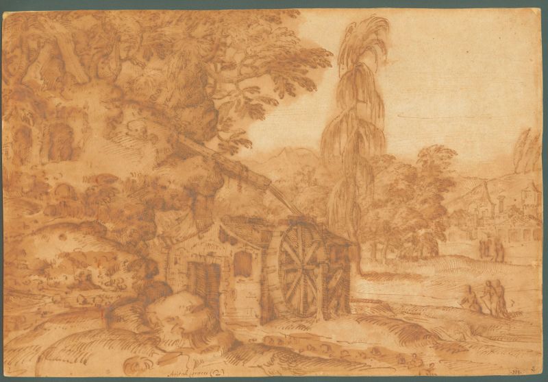 Scuola emiliana, sec. XVII  - Auction Works on paper: 15th to 19th century drawings, paintings and prints - Pandolfini Casa d'Aste