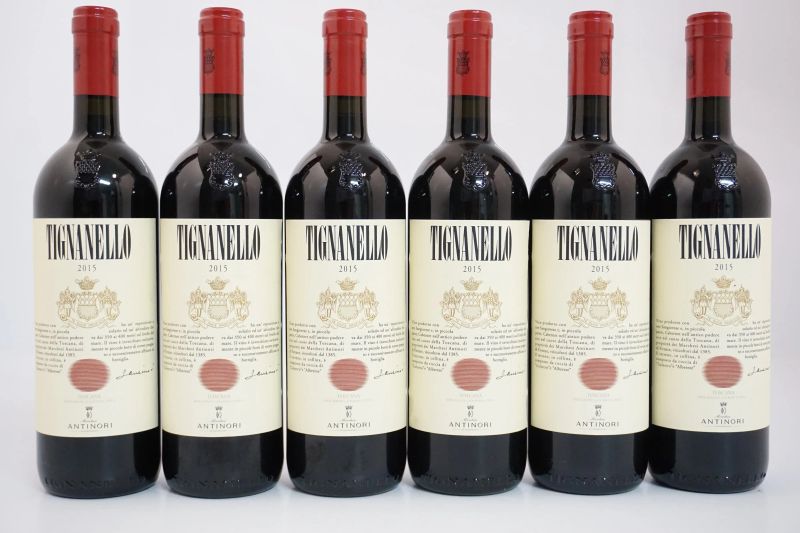      Tignanello Antinori 2015   - Auction Online Auction | Smart Wine & Spirits - Pandolfini Casa d'Aste