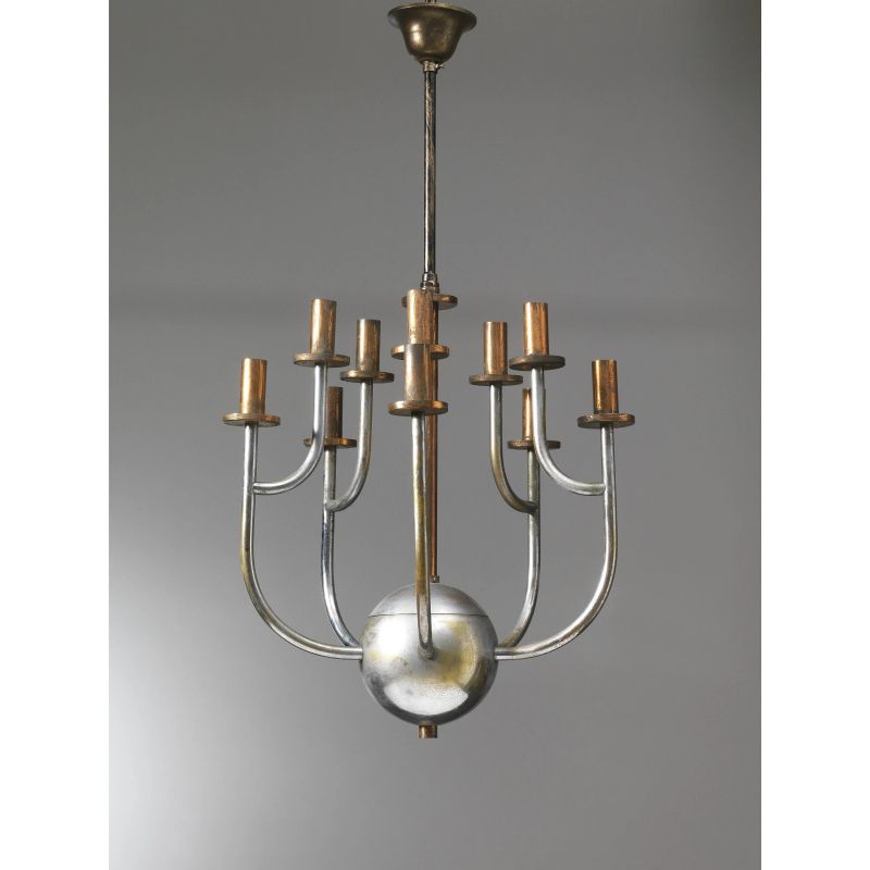 HANGING LAMP, METAL STRUCTURE  - Auction SPOTLIGHT DESIGN - Pandolfini Casa d'Aste