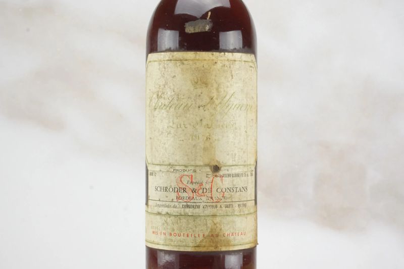 Ch&acirc;teau d&rsquo;Yquem 1976  - Asta Smart Wine 2.0 | Asta Online - Pandolfini Casa d'Aste