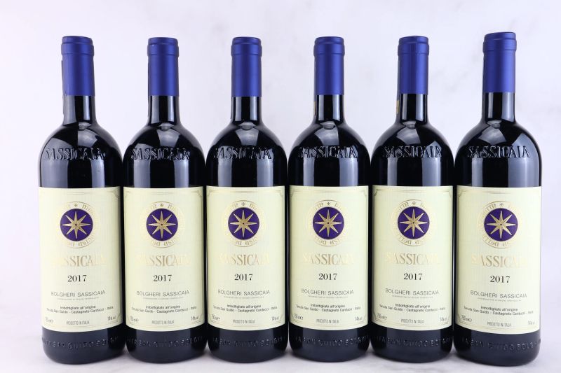 



Sassicaia Tenuta San Guido 2017  - Asta MATERIA - Vini Pregiati e da Collezione - Pandolfini Casa d'Aste