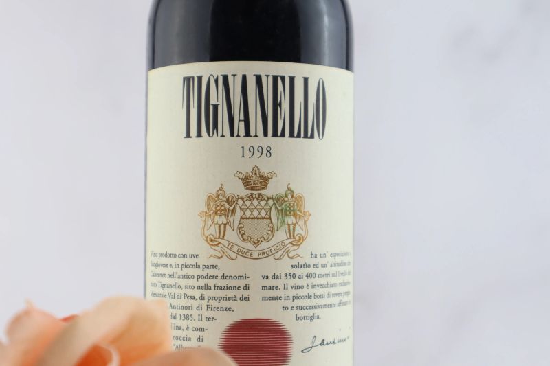 



Tignanello Antinori 1998  - Asta Smartwine 2.0 | Fleurs de Vigne - Pandolfini Casa d'Aste