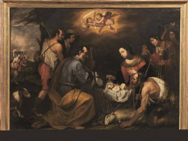 Pittore napoletano, sec. XVII  - Auction 19th century Paintings - II - Pandolfini Casa d'Aste