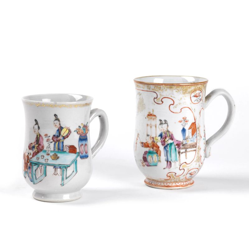 TWO CUPS, CHINA, QING DYNASTY, 18TH CENTURY  - Auction TIMED AUCTION | Asian Art -&#19996;&#26041;&#33402;&#26415; - Pandolfini Casa d'Aste