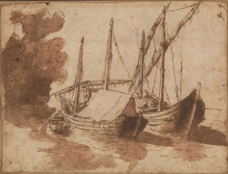 Gell&eacute;e, Claude detto Claude Lorrain  - Auction Prints and Drawings from XVI to XX century - Books and Autographs - Pandolfini Casa d'Aste
