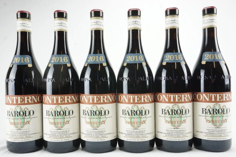      Barolo Cerretta Giacomo Conterno 2016   - Auction The Art of Collecting - Italian and French wines from selected cellars - Pandolfini Casa d'Aste
