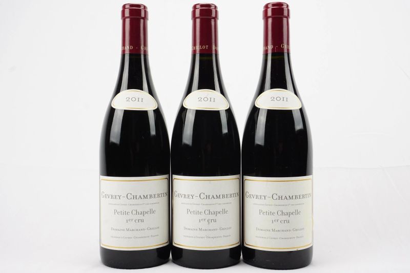      Gevrey-Chambertin Petite Chapelle Domaine Marchand-Grillot 2011   - Auction ONLINE AUCTION | Smart Wine & Spirits - Pandolfini Casa d'Aste