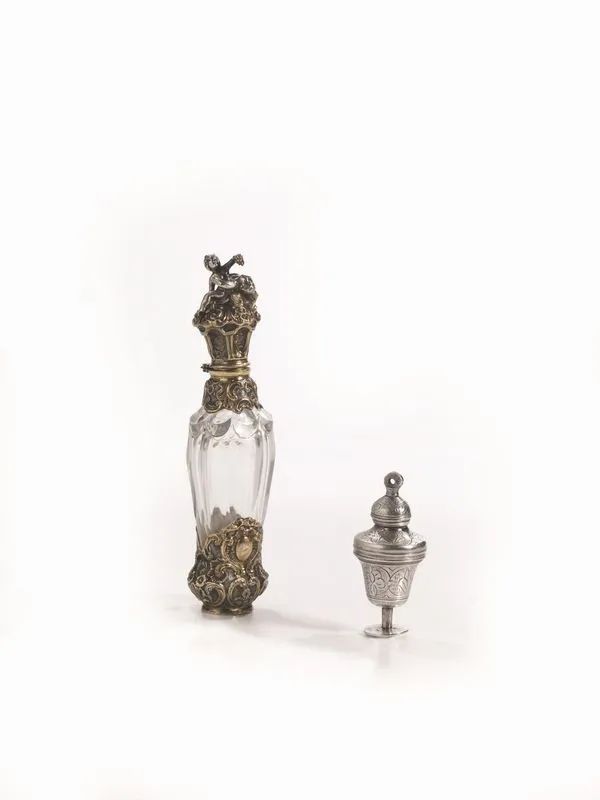 PORTA PROFUMO, FRANCIA, PROBABILMENTE PARIGI, FINE SECOLO XVIII - INIZI XIX  - Auction Objects of virtue and collectible works of art - Pandolfini Casa d'Aste