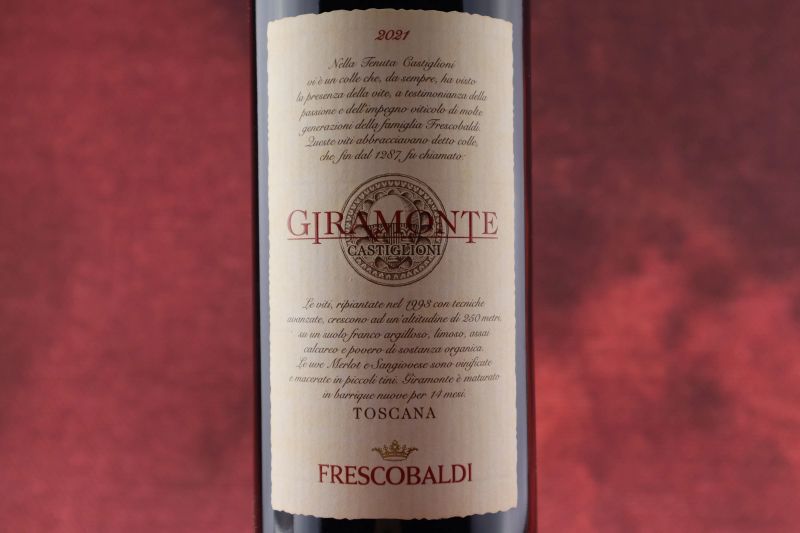 



Giramonte Tenuta di Castiglioni Marchesi Frescobaldi 2021  - Asta Smartwine 2.0 | Christmas Edition - Pandolfini Casa d'Aste