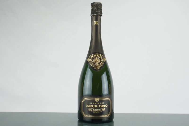 Krug 1990  - Auction L'Essenziale - Fine and Rare Wine - Pandolfini Casa d'Aste