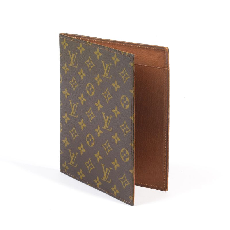 LOUIS VUITTON COPERTINA BLOCCO  - Asta VINTAGE: BORSE E ACCESSORI DI HERMES, LOUIS VUITTON E ALTRE GRANDI MAISON - Pandolfini Casa d'Aste