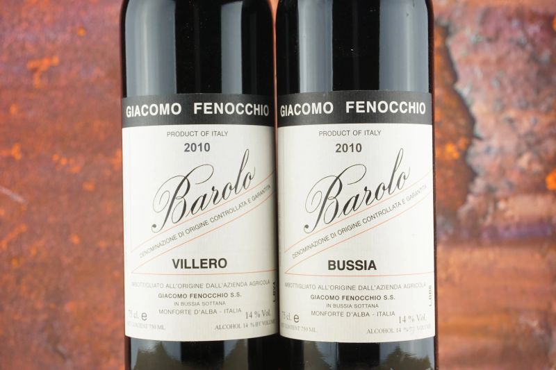 Selezione Barolo Giacomo Fenocchio 2010  - Asta Smart Wine 2.0 | Summer Edition - Pandolfini Casa d'Aste