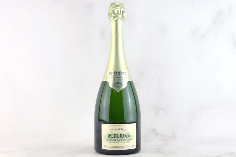 



Krug Clos du Mesnil 2008  - Auction MATERIA - Fine and Rare Wine - Pandolfini Casa d'Aste