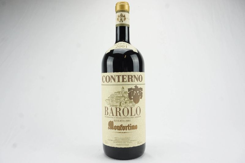      Barolo Monfortino Riserva Giacomo Conterno 2001   - Auction The Art of Collecting - Italian and French wines from selected cellars - Pandolfini Casa d'Aste