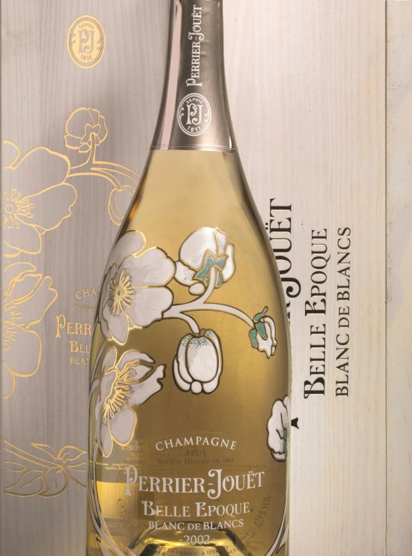 Perrier-Jouet Belle Epoque Blanc de Blancs 2002  - Asta L'Eccellenza dei Vini Italiani ed Esteri da Cantine selezionate - Pandolfini Casa d'Aste