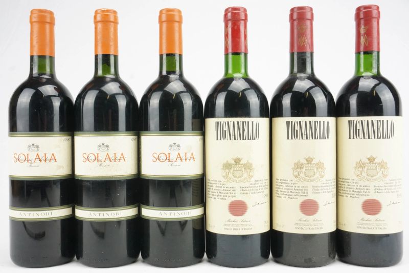      Selezione Antinori 1990   - Auction Il Fascino e l'Eleganza - A journey through the best Italian and French Wines - Pandolfini Casa d'Aste