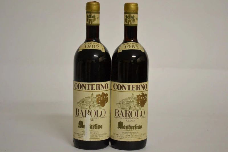 Barolo Monfortino Riserva Giacomo Conterno 1982  - Auction PANDOLFINI FOR EXPO 2015: Finest and rarest wines - Pandolfini Casa d'Aste
