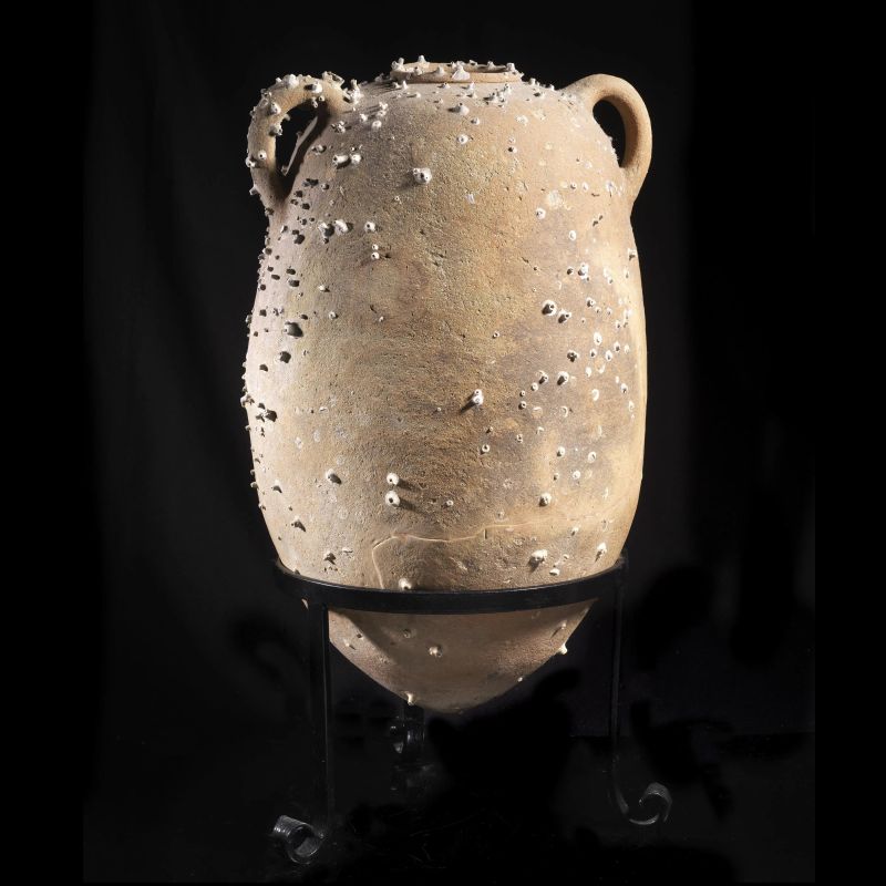 Anfora con incrostazioni di conchiglie  - Auction ANTIQUITIES - Pandolfini Casa d'Aste