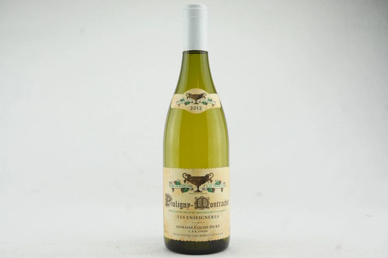 Puligny-Montrachet Les Enseign&egrave;res Domaine J.-F. Coche Dury 2012  - Auction THE SIGNIFICANCE OF PASSION - Fine and Rare Wine - Pandolfini Casa d'Aste