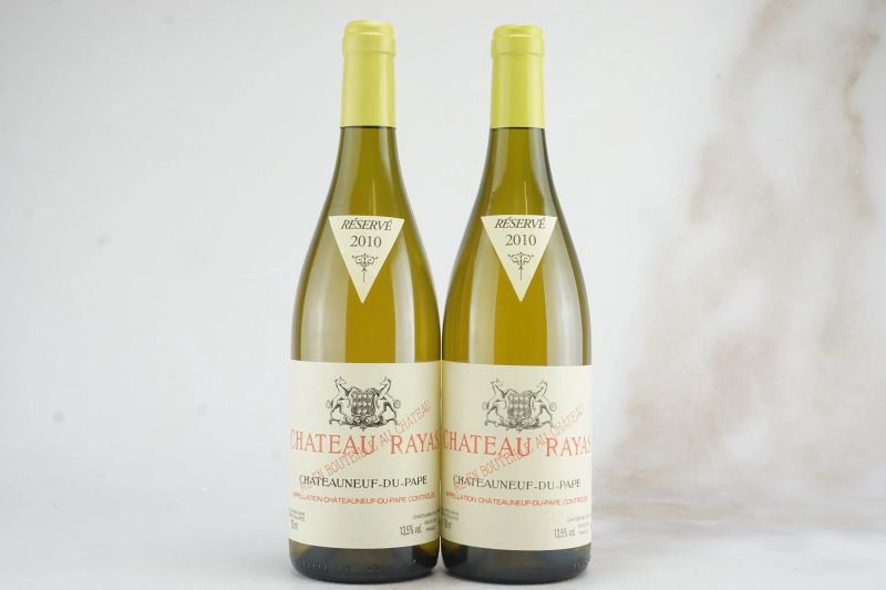 Ch&acirc;teauneuf-du-Pape Blanc R&eacute;serve Ch&acirc;teau Rayas 2010  - Auction L'Armonia del Tempo | FINEST AND RAREST WINES - Pandolfini Casa d'Aste