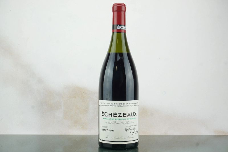 &Eacute;ch&eacute;zeaux Domaine de la Roman&eacute;e Conti 1991  - Auction LA RAFFINATEZZA DELLA COMPLESSITA' - Fine and Rare Wine - Pandolfini Casa d'Aste