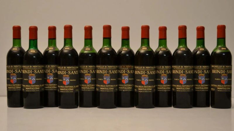 Brunello di Montalcino Biondi Santi 1969  - Auction FINE WINES FROM IMPORTANT ITALIAN CELLARS - Pandolfini Casa d'Aste