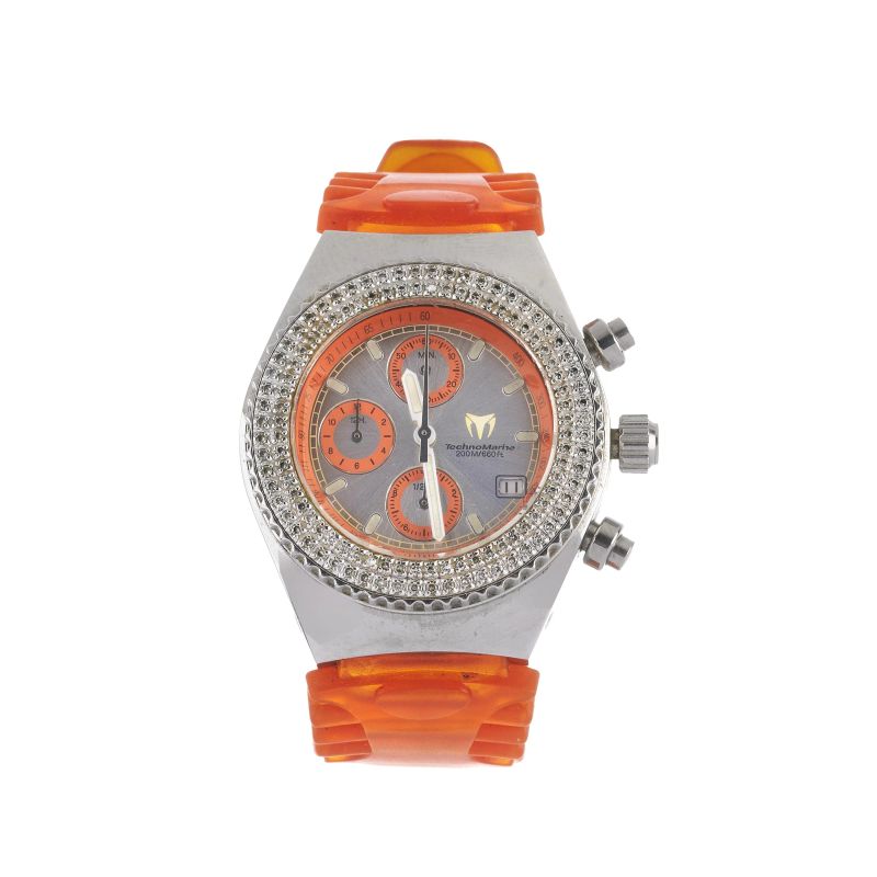 



TECHNOMARINE TECHNODIAMOND STAINLESS STEEL CHRONOGRAPH  - Auction WATCHES - Pandolfini Casa d'Aste