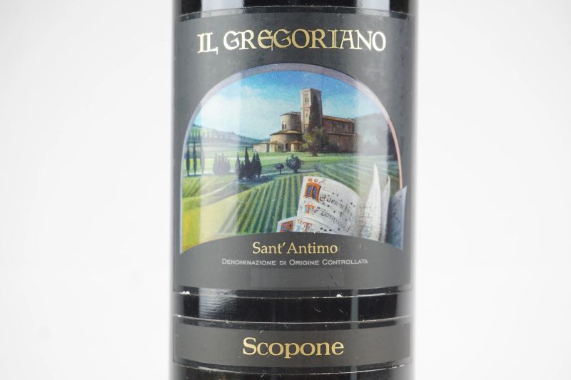      Scopone Il Gregoriano Sant&rsquo;Antimo 2014   - Auction ONLINE AUCTION | Smart Wine & Spirits - Pandolfini Casa d'Aste