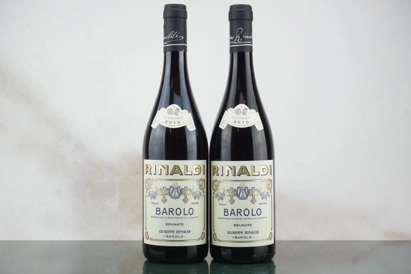 Barolo Brunate Giuseppe Rinaldi 2010  - Auction LA RAFFINATEZZA DELLA COMPLESSITA' - Fine and Rare Wine - Pandolfini Casa d'Aste