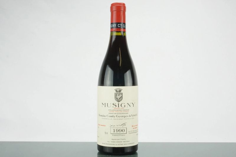 Musigny Vieilles Vignes Domaine Comte Georges de Vog&uuml;&eacute; 1990  - Auction L'Essenziale - Fine and Rare Wine - Pandolfini Casa d'Aste